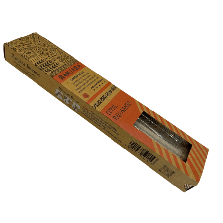 Banjara Palo Santo Räucherstäbchen Copal Harmony Fusion Räucherstäbchen Premium - 8 Bastelstäbchen