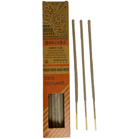 Banjara Palo Santo Kadzidło Copal Harmony Fusion Kadzidło Premium - 8 Pałeczek Rzemieślniczych