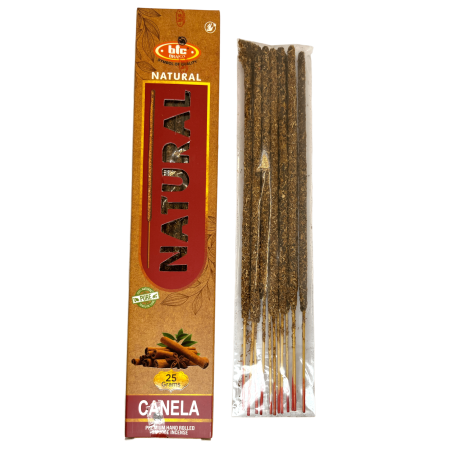 BIC Natural Bio Zimt Räucherstäbchen - 25 Gramm Schachtel