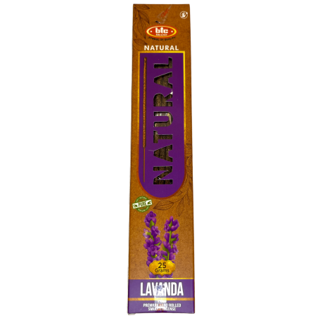BIC Naturalne organiczne kadzidło lawendowe - pudełko 25 gramów