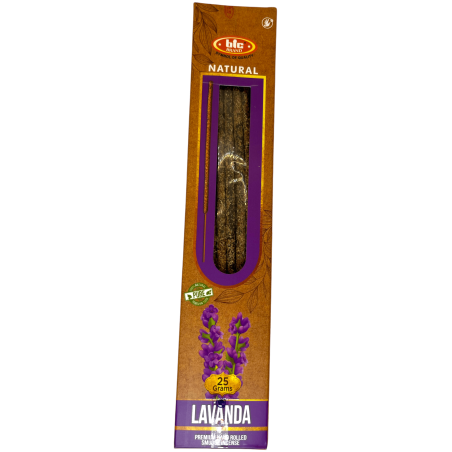 BIC Incenso Naturale Bio alla Lavanda - Scatola da 25 grammi
