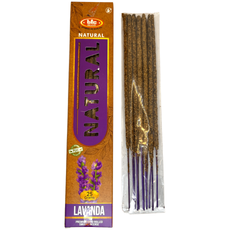BIC Natural Organic Lavender Incense - 25 gram box