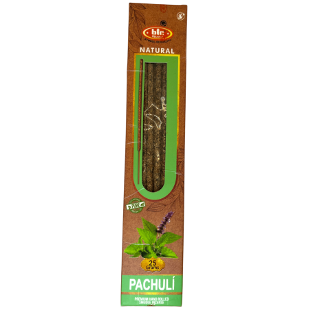 BICナチュラルオーガニックパチョリインセンス-25グラムボックス