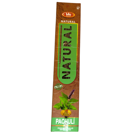 BIC Natural Organic Patchouli Rökelse - 25 gram låda
