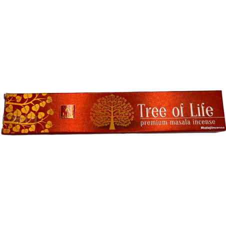 Baum des Lebens Räucherstäbchen BALAJI Baum des Lebens Masala - 1 Packung mit 15gr.
