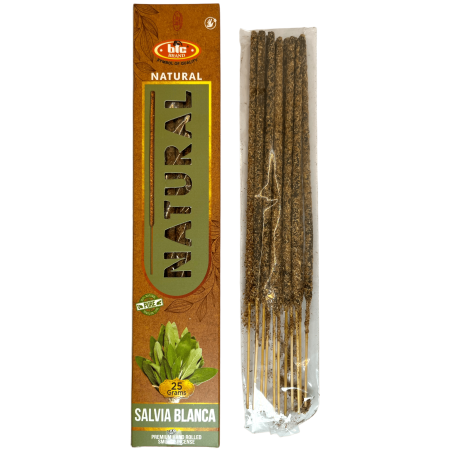 Bio Weißer Salbei Weihrauch BIC Natural - Schachtel mit 25 Gramm
