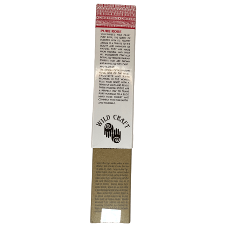 Tămâie roz pur Golden Vijayshree Wild Craft Pure Rose Bețișoare artizanale de înaltă calitate - 30 de grame.