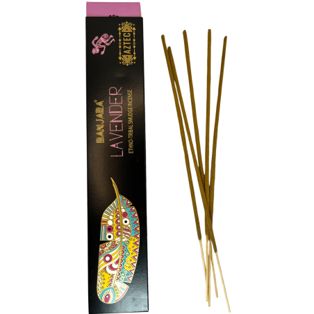 Ethnic Lavender Banjara Aztec Incense - 1 Pack of 15gr.