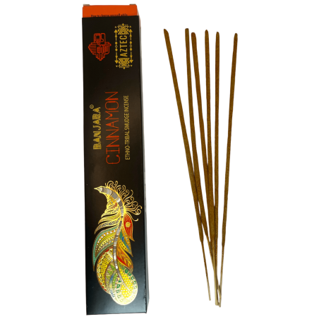 Encens Ethnique Cannelle Banjara Azteca - 1 Paquet de 15gr.