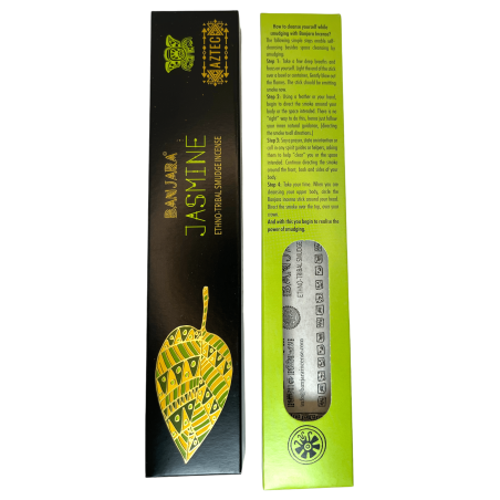 Encens Ethnique Jasmin Banjara Aztèque - 1 Paquet de 15gr.