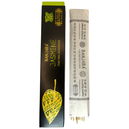 Ethnic Incense Jasmine Banjara Aztec - 1 Pack of 15gr.