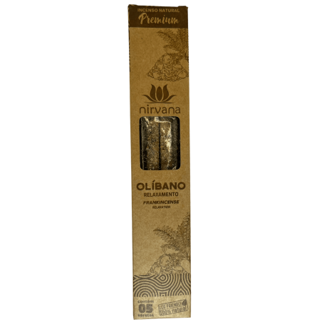 Encens Premium Nirvana Brésil Relaxation - 5 bâtonnets épais faits à la main