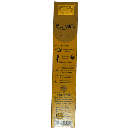 Yatra Palo Santo Encens Indien Masala Yatra Naturale - 1 paquet de 15gr.