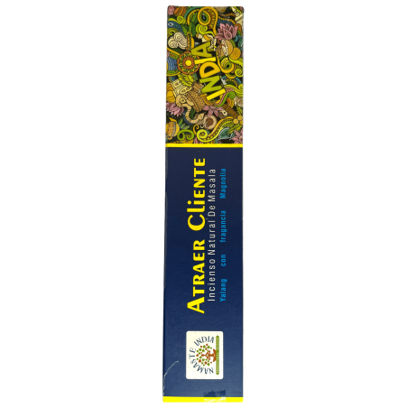 Incenso Atrai Clientes Namaste Índia - Incenso Masala Natural - 1 Pacote de 15gr.