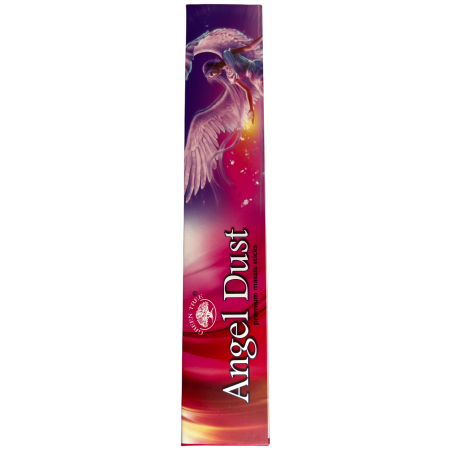 Encens Angel Dust Green Tree - Premium Masala Sticks - 1 paquet de 15gr.
