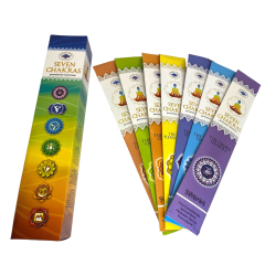 Arbre Vert 7 Chakras Encens Sept Chakras -...