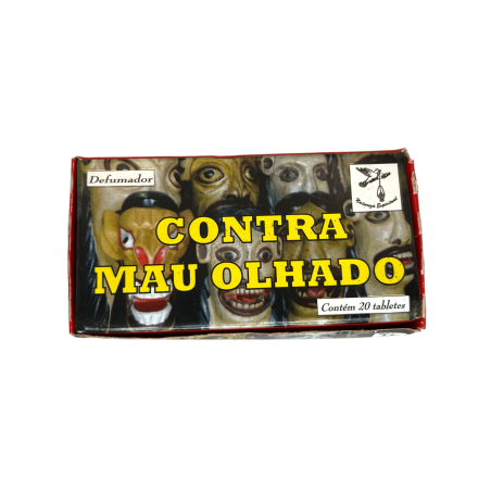 Fumător spiritual împotriva ochiului rău Natura spirituală - Fabricat în Brazilia - 20 tablete
