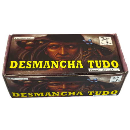 Spiritual Smoker Desmancha Tudo Naturaleza Espiritual - Tillverkad i Brasilien - 20 tabletter