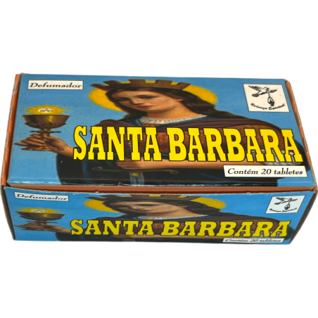 Santa Barbara Spiritual Nature Spiritual Smoker - Made in Brazil - 20 tablets