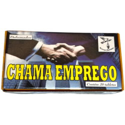 Spiritual Smoker lockar till arbete Spiritual Nature Chama Emprego - Tillverkad i Brasilien - 20 tabletter