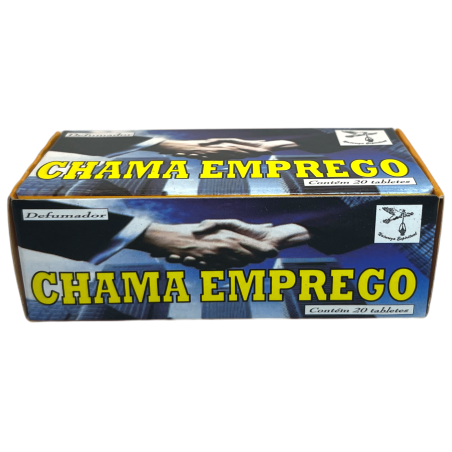 Spiritual Smoker lockar till arbete Spiritual Nature Chama Emprego - Tillverkad i Brasilien - 20 tabletter