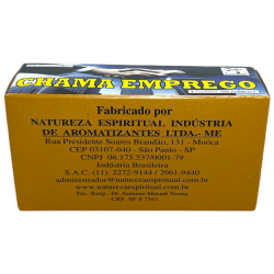 Spiritual Smoker lockar till arbete Spiritual Nature Chama Emprego - Tillverkad i Brasilien - 20 tabletter