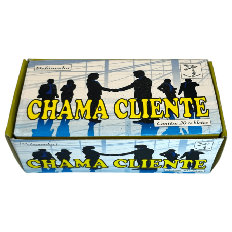 Spiritual Smoker lockar kunder Spiritual Nature Chama Client - Tillverkad i Brasilien - 20 tabletter