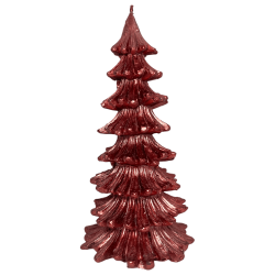 Vela en forma de Árbol de Navidad Roja 200gr....
