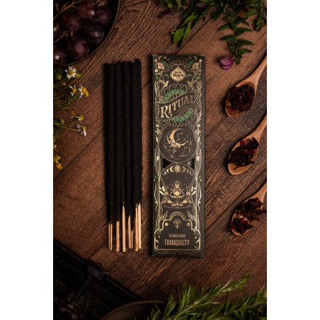 Tranquility Ritual Weihrauch Heilige Mutter Lilien des Ostens - 6 dicke Stäbchen von ca. 1h Dauer