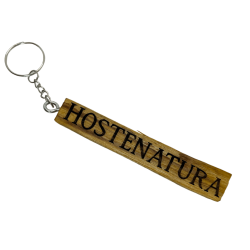 Personalized Authentic Palo Santo Keychain with...