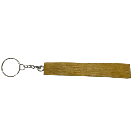 Gepersonaliseerde authentieke Palo Santo sleutelhanger met naam of zin - Palo Santo 100% authentiek uit Peru - Amulet negatieve