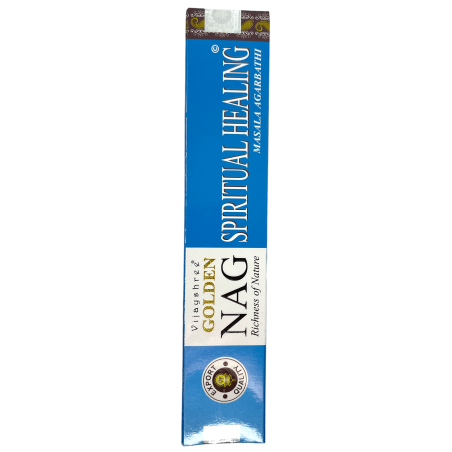 スピリチュアルヒーリングインセンス GOLDEN NAG スピリチュアルヒーリングビジェイシュリーフレグランス-15grの1パック。