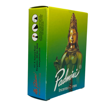 Cones de Incenso PADMINI Green Box Cones de Incenso - Caixa de 12 cones de incenso
