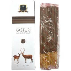 Encens Alaukik Kasturi - Grand Pack 90gr - 55-65 bâtonnets - Fabriqué en Inde