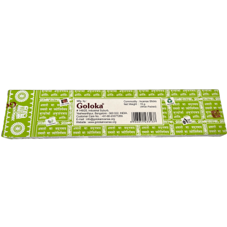 Naturlig Jasmin Rökelse GOLOKA Nature's Jasmine - 1 förpackning med 15gr.