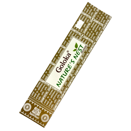 Nest GOLOKA Nature's Nest naturlig rökelse - 1 förpackning med 15gr.