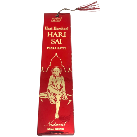 Hari Sai HARI DARSHAN Encens Natural Flora Batti - 1 paquet. de 25gr.