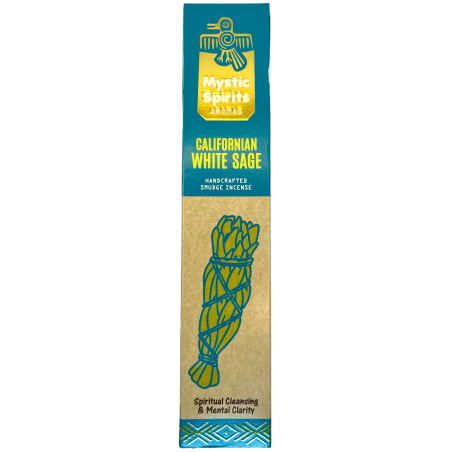 Wierook Sahumerio Califiana Witte Salie Mystieke Geesten Spirituele Reiniging en Mentale Helderheid - 8 ambachtelijke stokjes