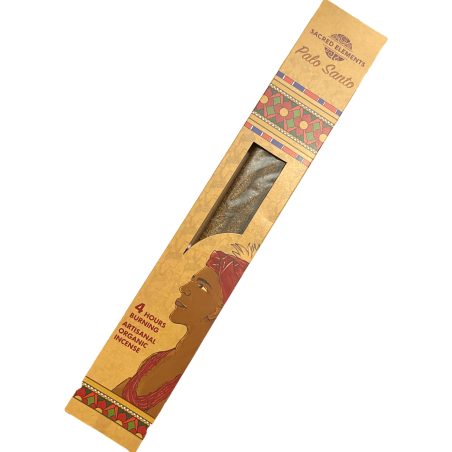 Encens du Jardin Palo Santo ÉLÉMENTS SACRÉS HEM Encens Bio - 3 barres artisanales extra larges de 40cm - durée 4h