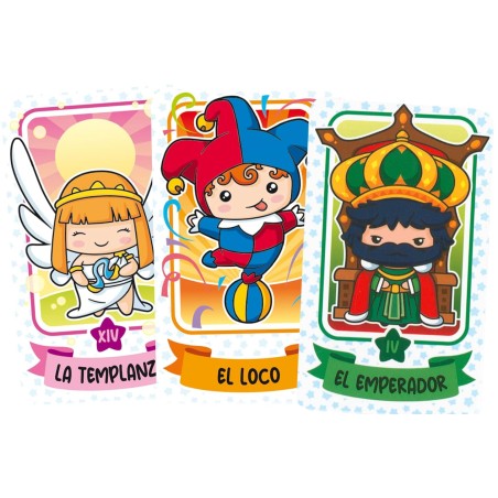 Kawaii Tarot Susaeta Ediciones - 80 Karten Tarot-Deck + Interpretationsbuch