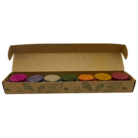 Kit Seven Archangels AROMA 7 Archangels - Incense Sticks and 7 Eco Handmade Activated Smoking Bombs
