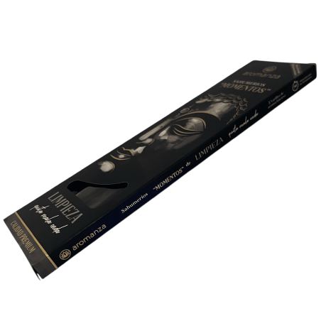 Sahumerio Moments Cleansing Remove the bad vibes Incense Aromanza Argentina - 5 thick handmade sticks