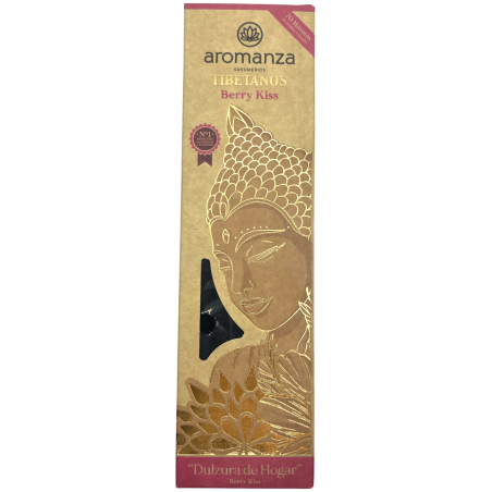 Incenso Tibetano Bacca Bacio Home Dolcezza Incenso Aromanza Argentina - Incenso Fatto a Mano 8 bastoncini extra spessi