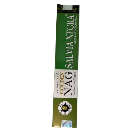 Black Sage Weihrauch GOLDEN NAG Black Sage Vijayshree Duft - 1 Packung à 15gr.