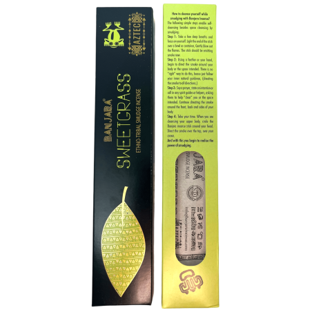 Encens Ethnique Foin d’Odeur Banjara Aztèque Foin d’Odeur - 1 Paquet de 15gr.
