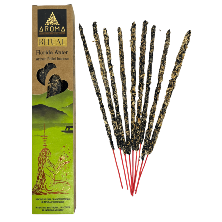 Incenso Florida Water Ritual AROMA Florida Water Ritual - Scatola da 20 grammi con messaggio ispiratore