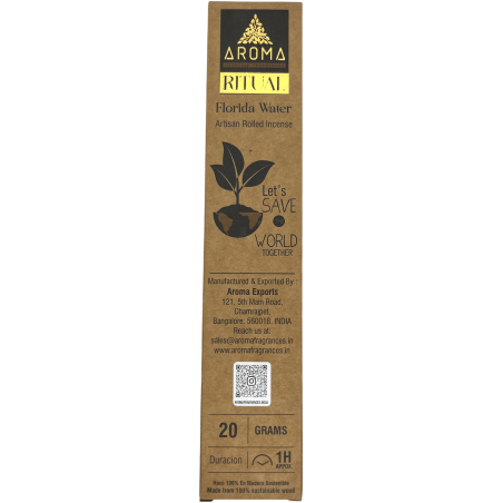 Kadzidło Florida Water Ritual AROMA Florida Water Ritual - 20 gramowe pudełko z inspirującą wiadomością