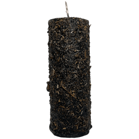 Prepared Candle Cutter Spells and Witchcraft - Handmade in Brazil - Includes Ritual - 16x6cm