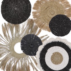 Conjunto de seis pinturas naturais - Coleção...