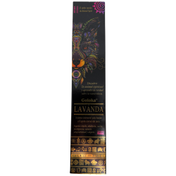 Animal Spirits Encens Renard Lavande Goloka Encens - Lot de 8 bâtonnets d’encens bio